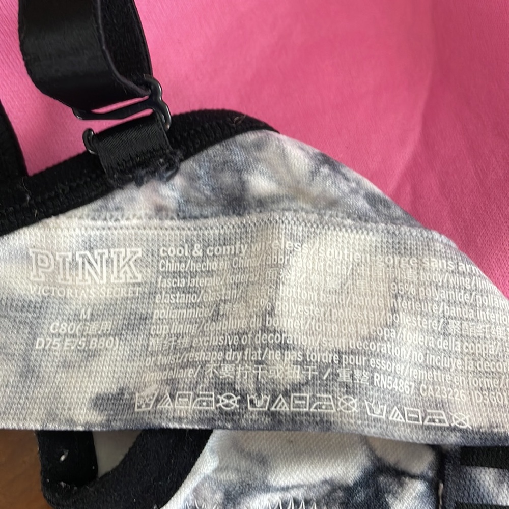 Pink cool and comfy wireless bra - Picture 5 of 5